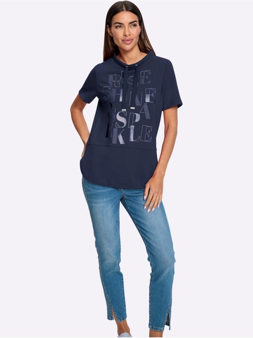 T-shirt à Manches Courtes 50% Modal - Taille Standard - Helline - Kiabi T-shirt à Manches Courtes 50% Modal - Taille Standard - Helline - Kiabi