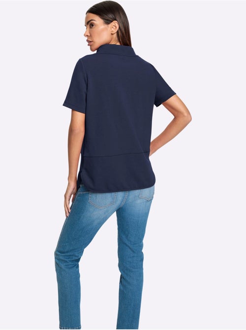T-shirt à Manches Courtes 50% Modal - Taille Standard - Helline - Kiabi T-shirt à Manches Courtes 50% Modal - Taille Standard - Helline - Kiabi