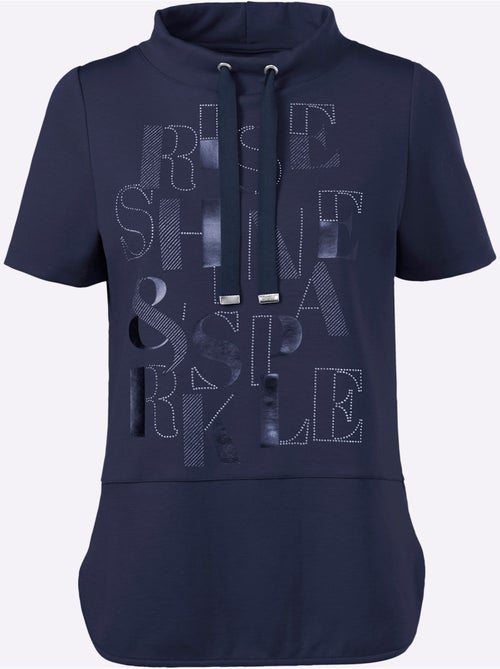 T-shirt à Manches Courtes 50% Modal - Taille Standard - Helline - Kiabi T-shirt à Manches Courtes 50% Modal - Taille Standard - Helline - Kiabi