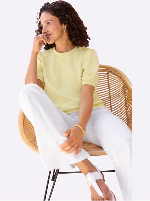 T-shirt à Manches Courtes 50% Modal - Taille Standard - Witt - Kiabi
