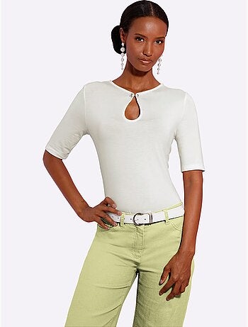 T-shirt à manches courtes 95% modal - taille standard - helline