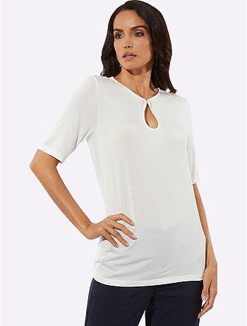 T-shirt à manches courtes 95% modal - taille standard - helline