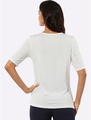 T-shirt à manches courtes 95% modal - taille standard - helline
