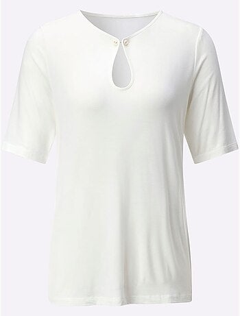T-shirt à manches courtes 95% modal - taille standard - helline