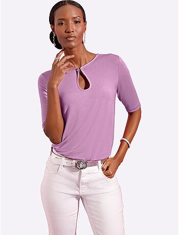 T-shirt à manches courtes 95% modal - taille standard - helline
