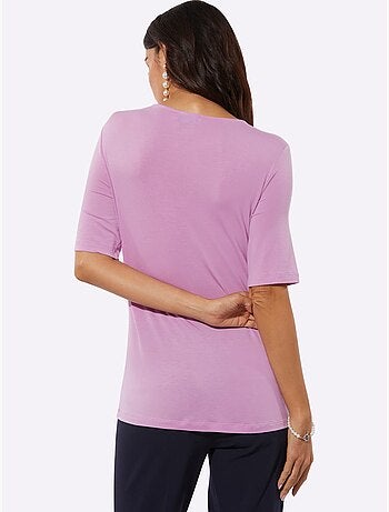 T-shirt à manches courtes 95% modal - taille standard - helline