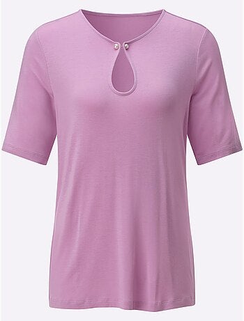 T-shirt à manches courtes 95% modal - taille standard - helline