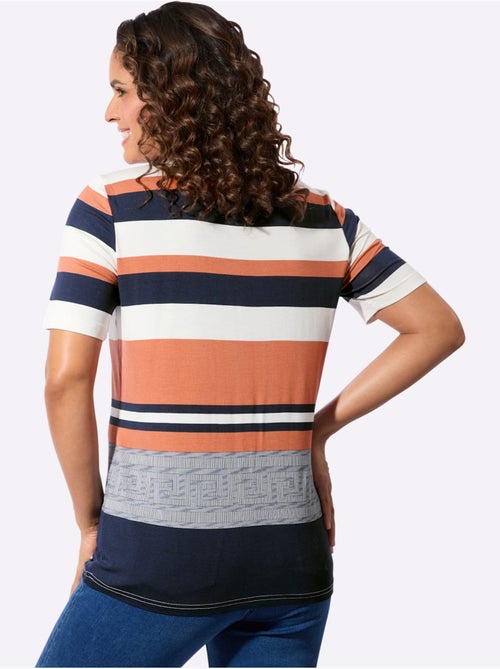 T-shirt à Manches Courtes 95% Viscose (ecovero) - Taille Standard - Witt - Kiabi T-shirt à Manches Courtes 95% Viscose (ecovero) - Taille Standard - Witt - Kiabi