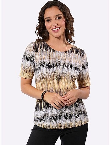 T-shirt à Manches Courtes 95% Viscose (ecovero) - Taille Standard - Witt