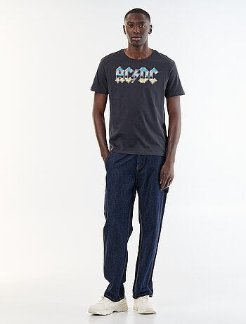 T-shirt à manches courtes 'AC DC'