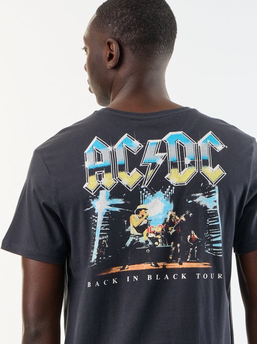 T-shirt à manches courtes 'AC DC' - Kiabi T-shirt à manches courtes 'AC DC' - Kiabi