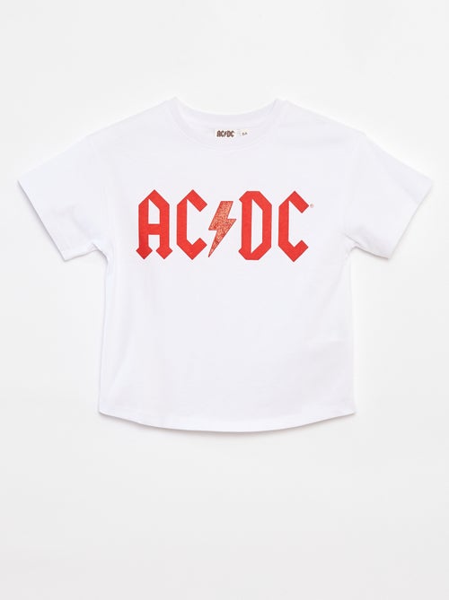 T-shirt à manches courtes 'ACDC' - Kiabi