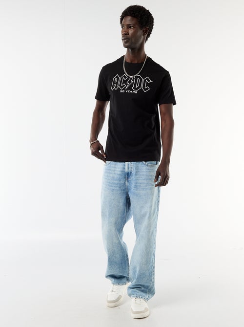 T-shirt à manches courtes 'AC/DC' - Kiabi