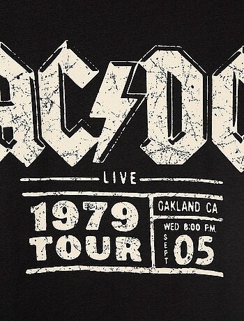 T-shirt à manches courtes 'AC/DC'