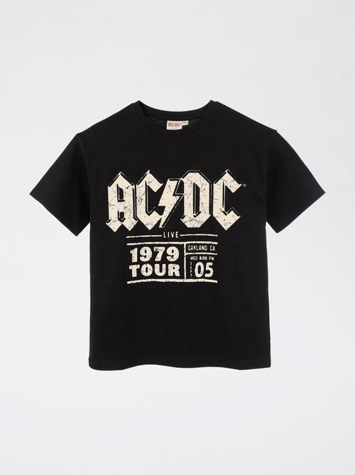 T-shirt à manches courtes 'AC/DC' - Kiabi