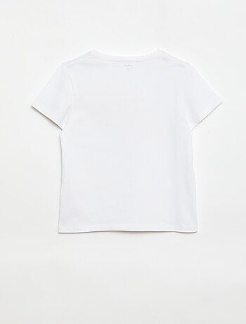 T-shirt à manches courtes avec animation