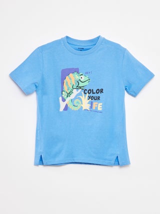 T-shirt à manches courtes avec animation