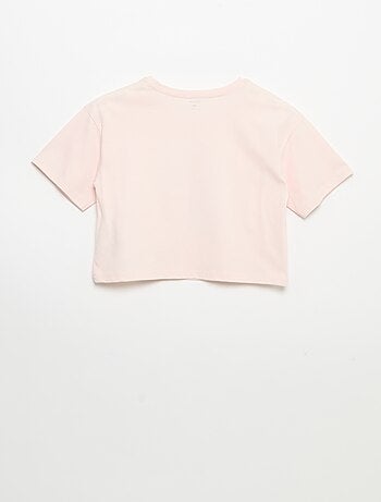 T-shirt à manches courtes avec broderies
