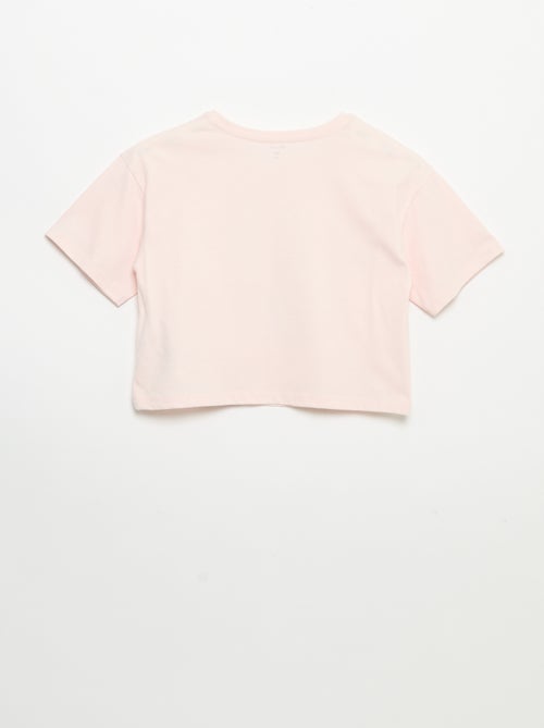 T-shirt à manches courtes avec broderies - Kiabi