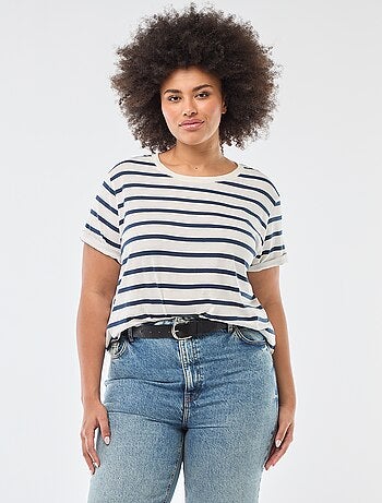 T-shirt à manches courtes avec imprimé