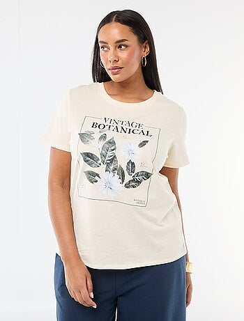T-shirt à manches courtes avec imprimé