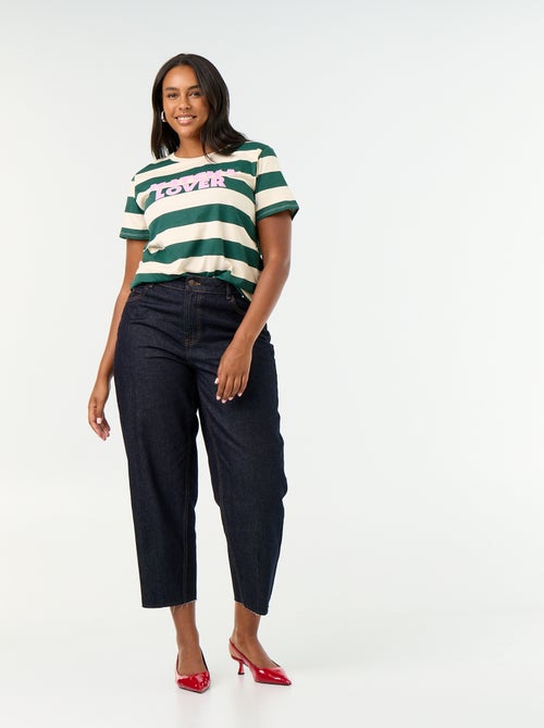 T-shirt à manches courtes avec imprimé - Kiabi
