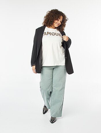 T-shirt à manches courtes avec imprimé