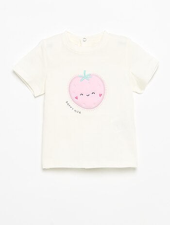 T-shirt à manches courtes avec imprimé