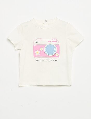 T-shirt à manches courtes avec imprimé