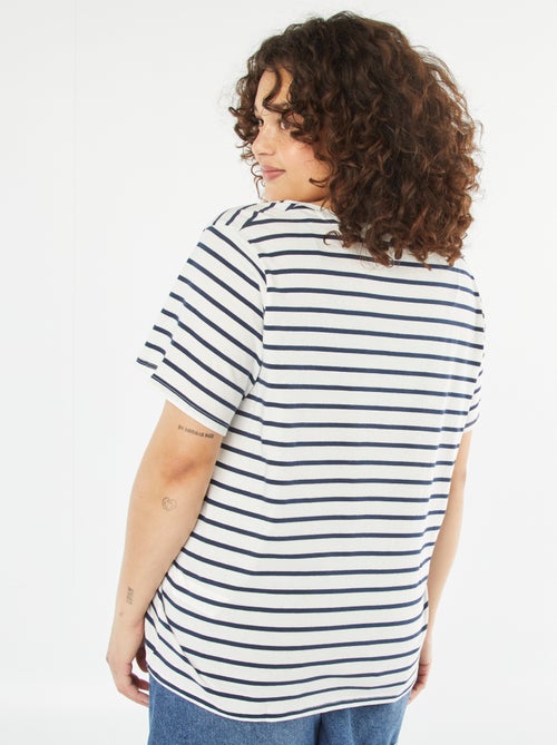 T-shirt à manches courtes avec imprimé - Kiabi