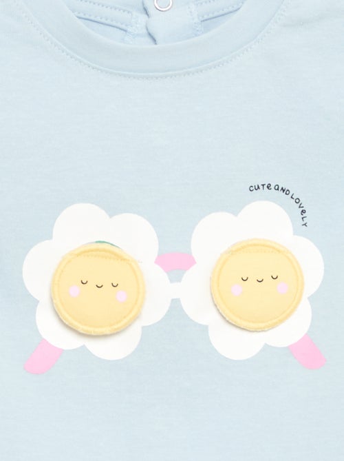 T-shirt à manches courtes avec imprimé - Kiabi