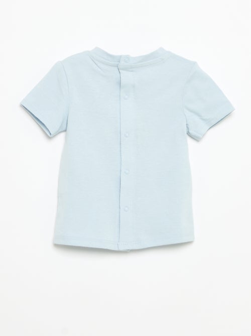 T-shirt à manches courtes avec imprimé - Kiabi