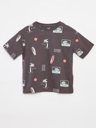 T-shirt à manches courtes avec imprimé