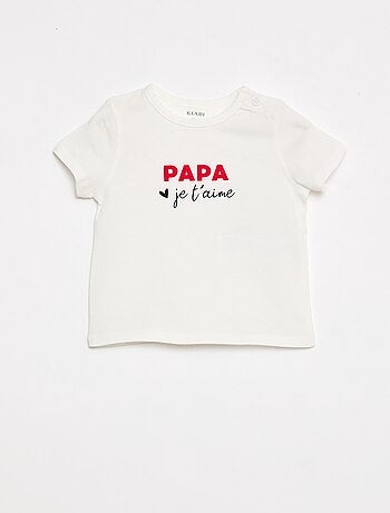 T-shirt à manches courtes avec imprimé 'Mami'