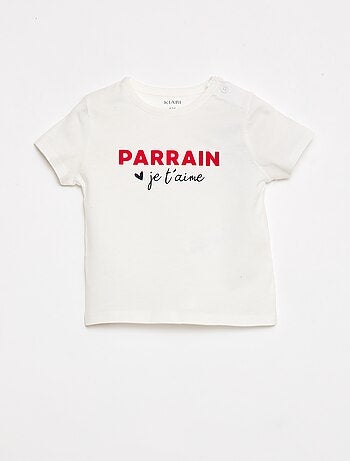 T-shirt à manches courtes avec imprimé 'Mami'