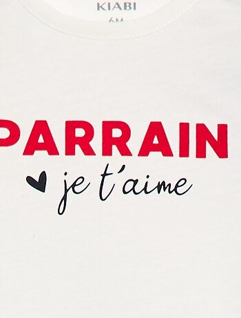 T-shirt à manches courtes avec imprimé 'Mami'