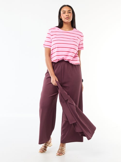 T-shirt à manches courtes avec imprimé - Kiabi