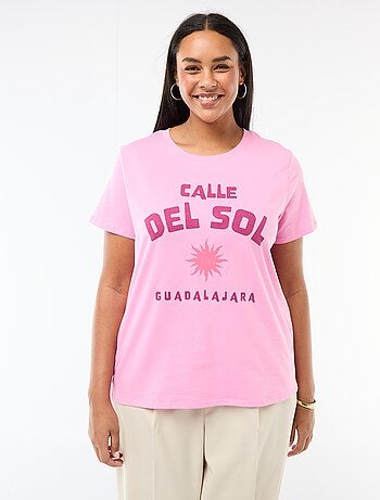 T-shirt à manches courtes avec imprimé