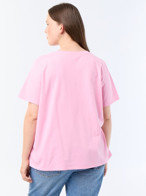 T-shirt à manches courtes avec imprimé - Kiabi