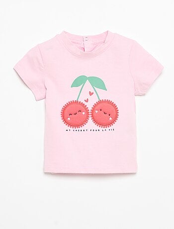 T-shirt à manches courtes avec imprimé