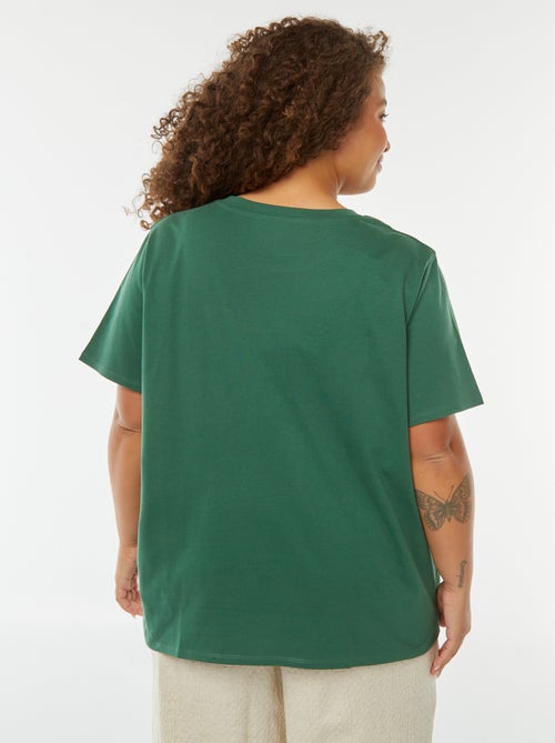 T-shirt à manches courtes avec imprimé - Kiabi