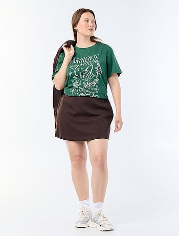 T-shirt à manches courtes avec imprimé