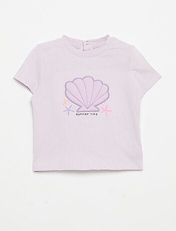 T-shirt à manches courtes avec imprimé