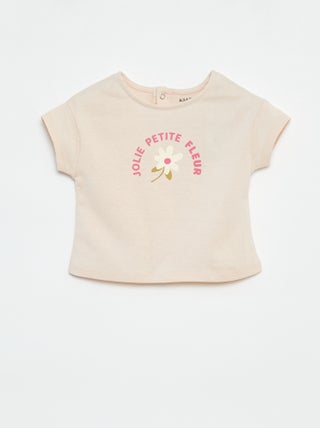 T-shirt à manches courtes avec print