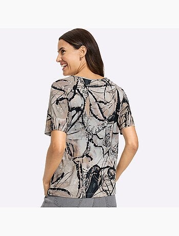 T-shirt à Manches Courtes Avec Viscose (ecovero) - Taille Standard - Witt