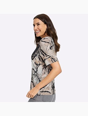 T-shirt à Manches Courtes Avec Viscose (ecovero) - Taille Standard - Witt