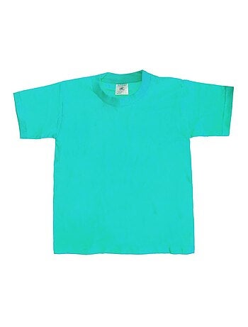T-shirt à manches courtes B&C Exact 190 pour enfant