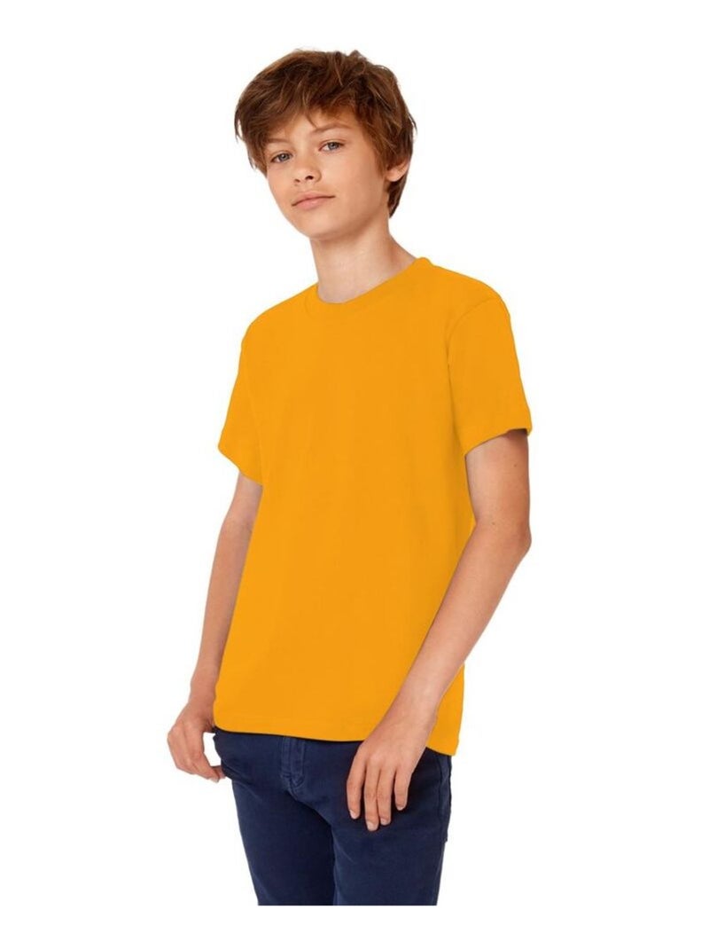 T-shirt à manches courtes B&C Exact 190 pour enfant Doré/or - Kiabi