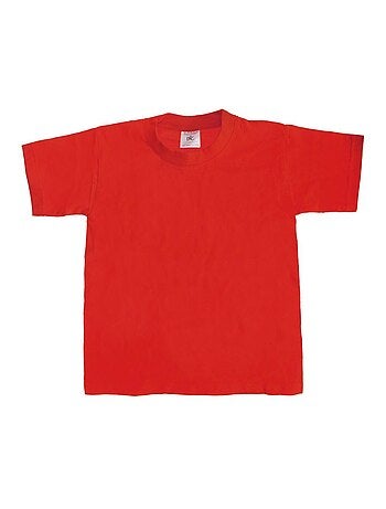 T-shirt à manches courtes B&C Exact 190 pour enfant