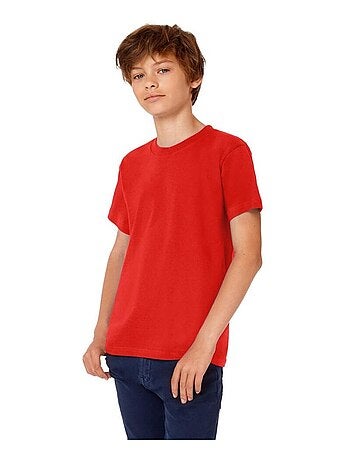 T-shirt à manches courtes B&C Exact 190 pour enfant